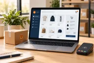Umbraco ecommerce dashboard with products, parcel and card payment terminal