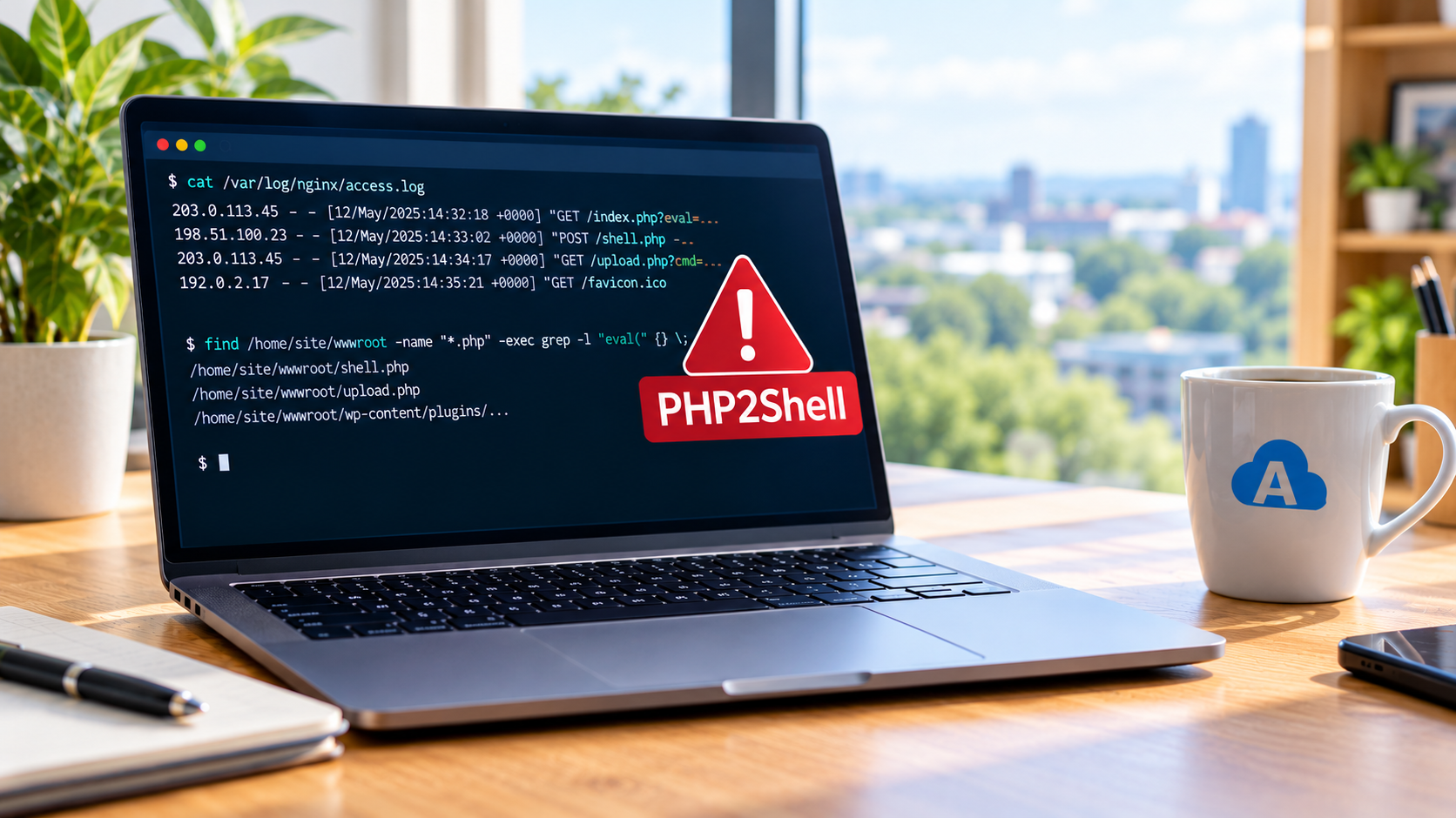 How to Check if PHP2Shell Was Exploited on Azure Linux App Service