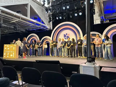 The new Umbraco MVPs for 2026 receiving their awards