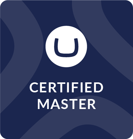 An image of the Umbraco Certified Master logo